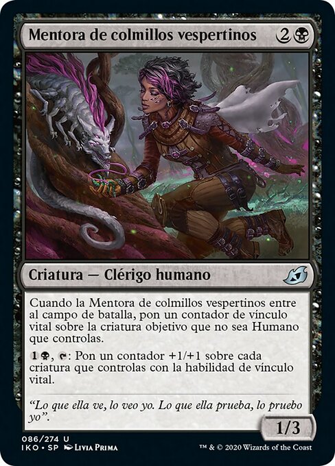 Mentora de colmillos vespertinos