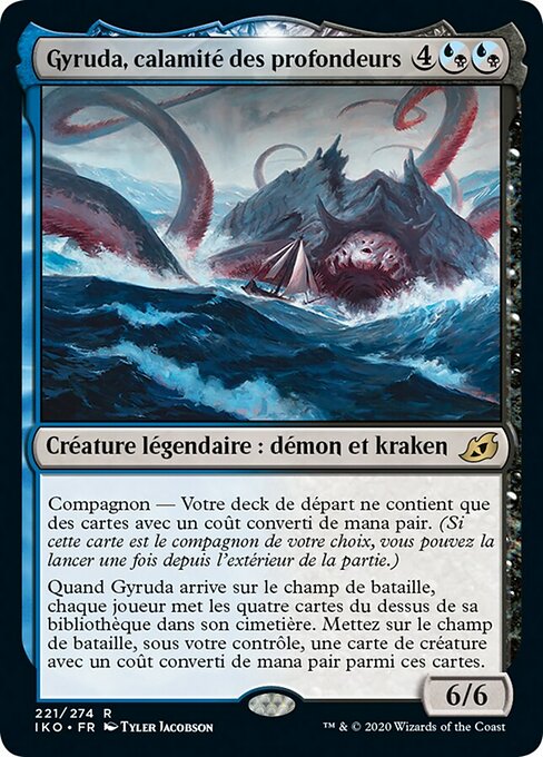 Gyruda, calamité des profondeurs
