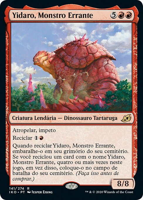 Yidaro, Monstro Errante