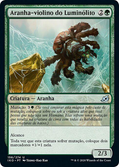 Aranha-violino do Luminólito