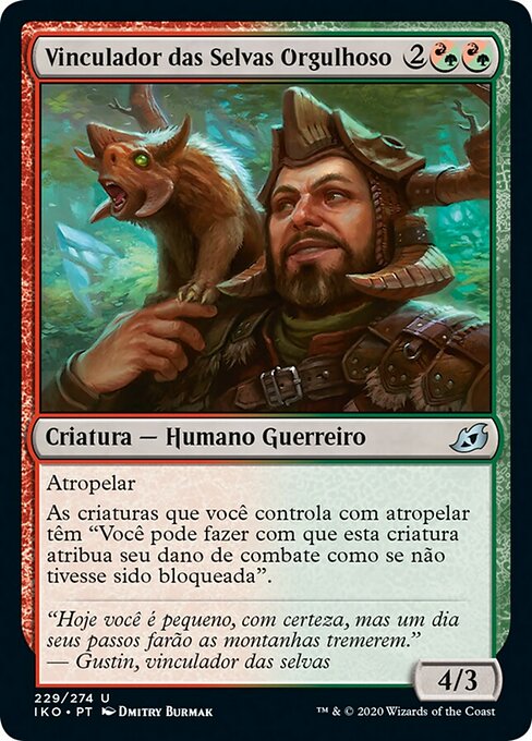 Vinculador das Selvas Orgulhoso