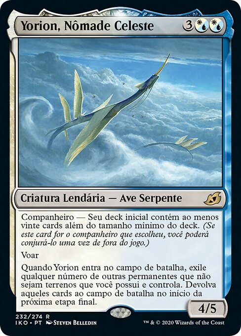 Yorion, Nômade Celeste