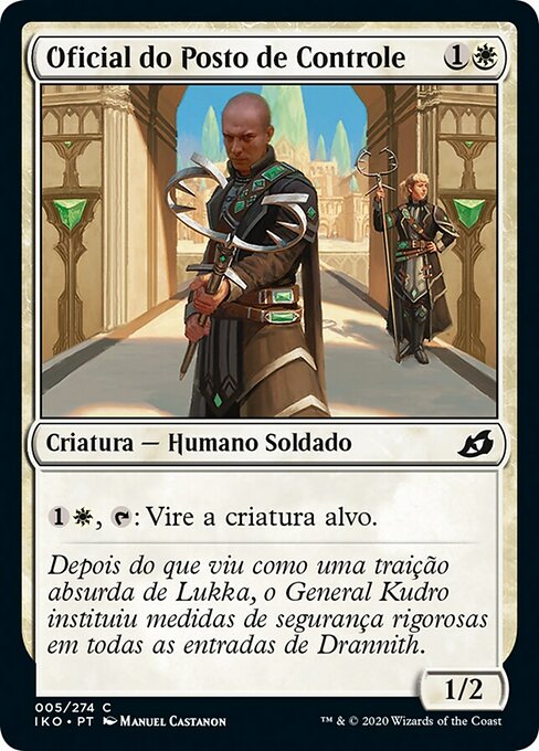 Oficial do Posto de Controle