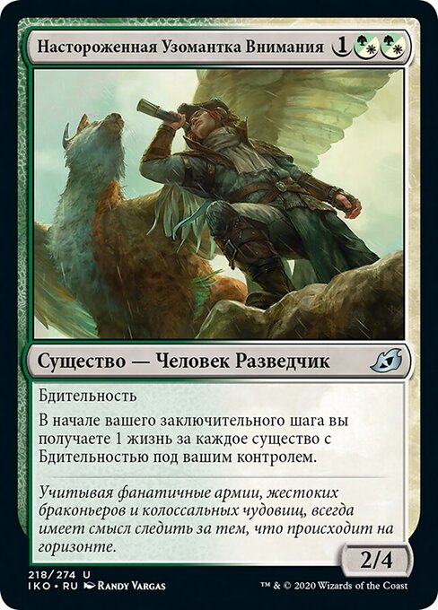 Настороженная Узомантка Внимания