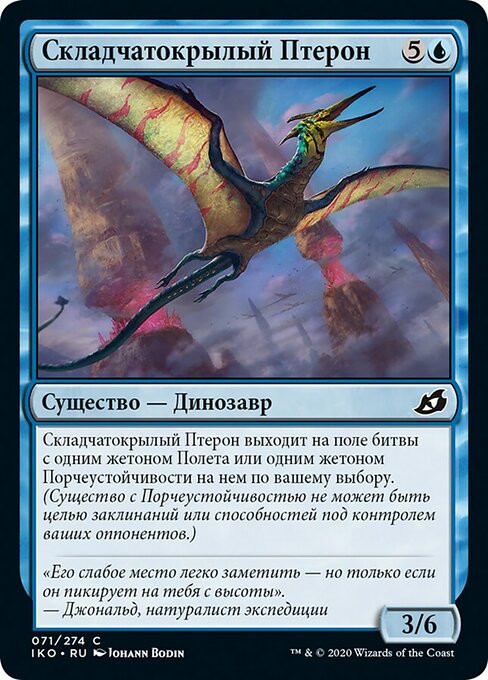 Складчатокрылый Птерон