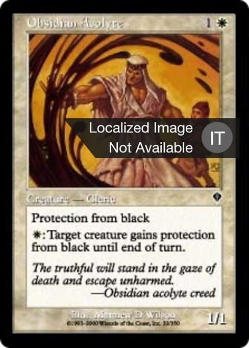 Accolito di Ossidiana