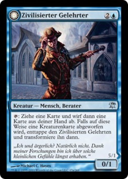 Civilized Scholar // Homicidal Brute