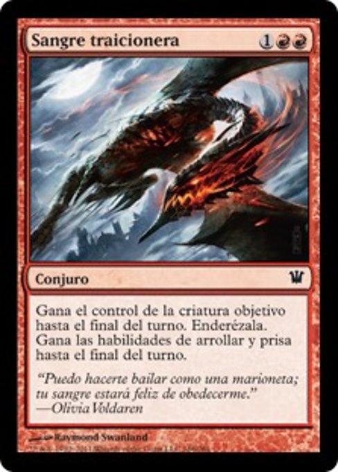 Sangre traicionera