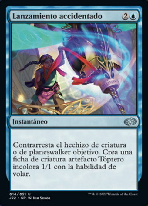 Lanzamiento accidentado