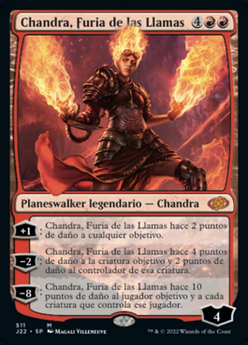 Chandra, Furia de las Llamas