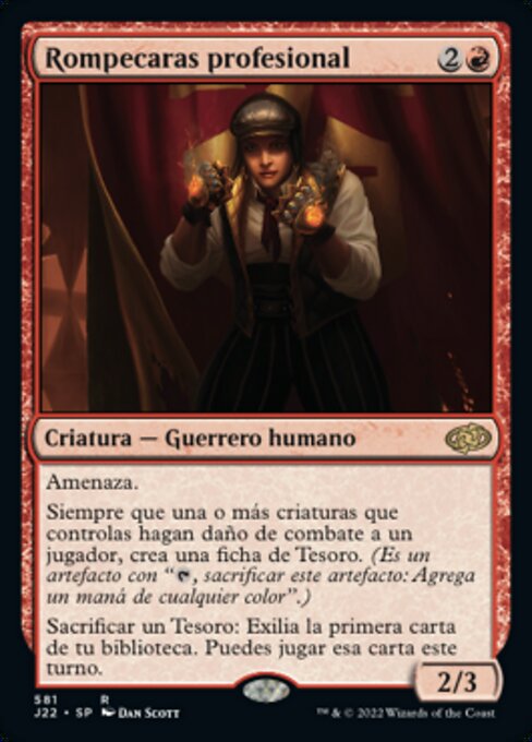 Rompecaras profesional