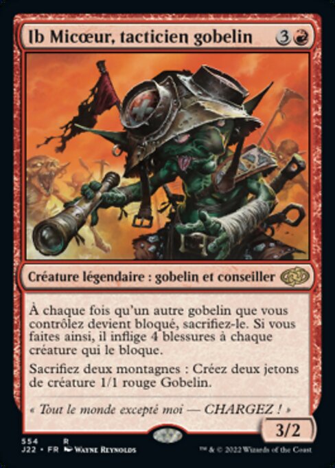 Ib Halfheart, Goblin Tactician