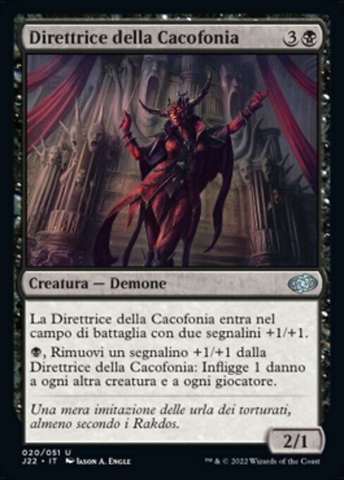 Conductor of Cacophony