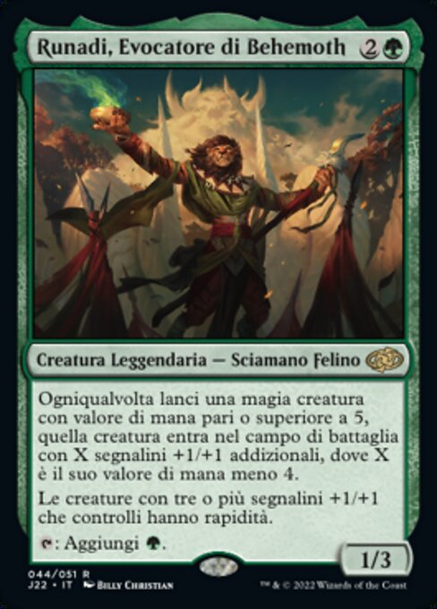 Runadi, Behemoth Caller