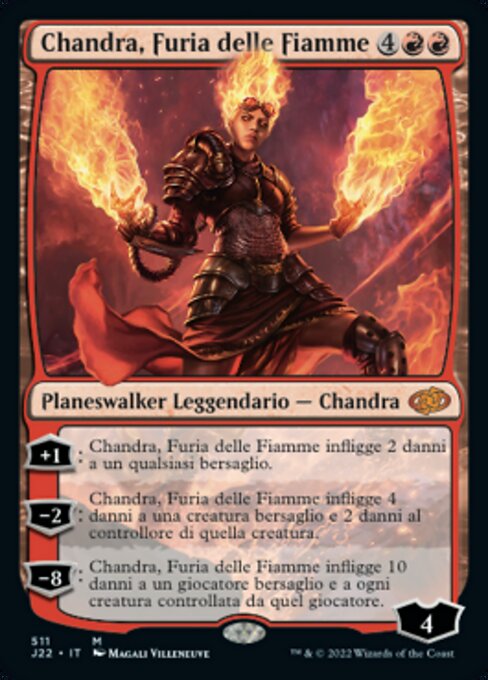 Chandra, Furia delle Fiamme