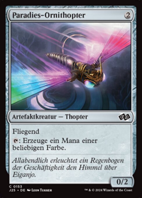 Ornithopter of Paradise