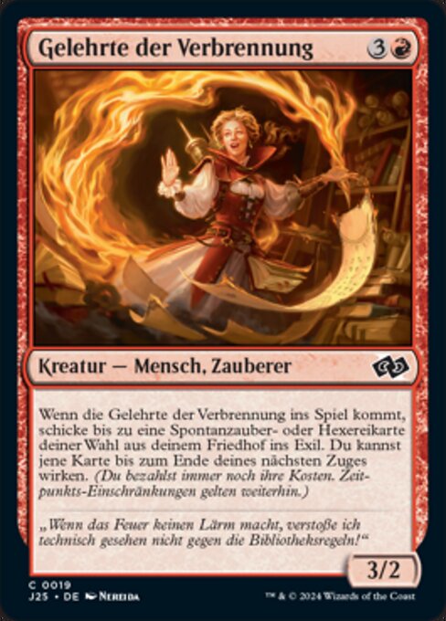 Scholar of Combustion