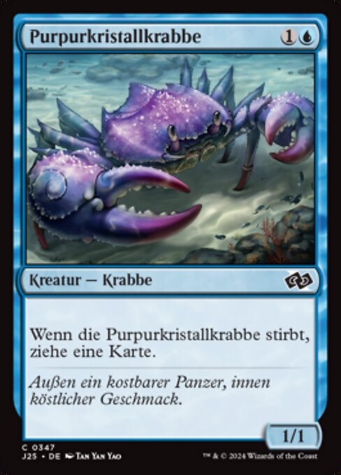 Purple-Crystal Crab