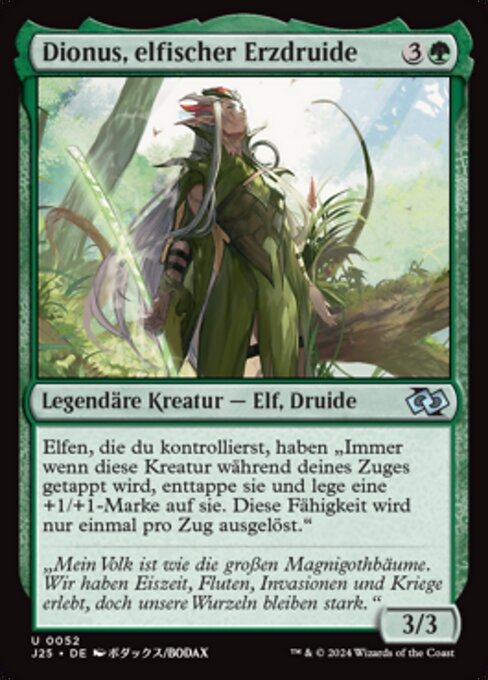 Dionus, Elvish Archdruid