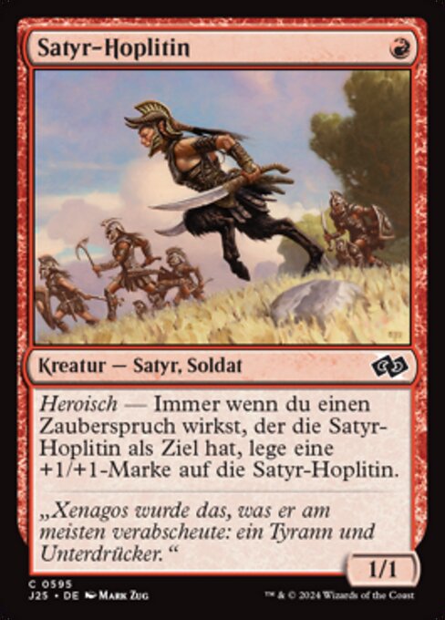 Satyr Hoplite