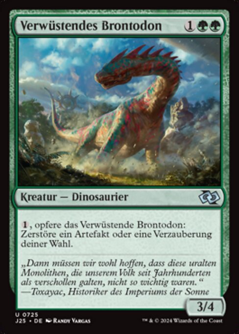 Thrashing Brontodon