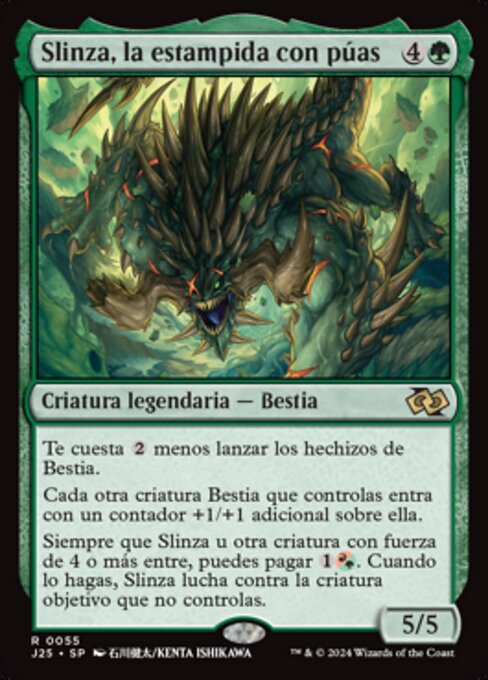 Slinza, the Spiked Stampede