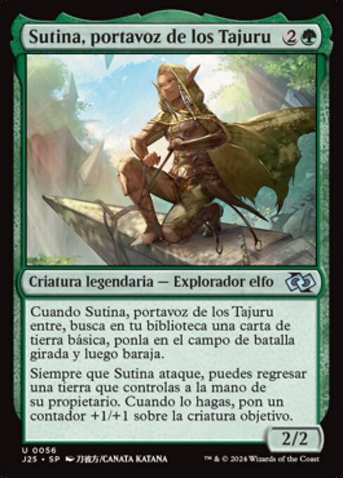 Sutina, Speaker of the Tajuru