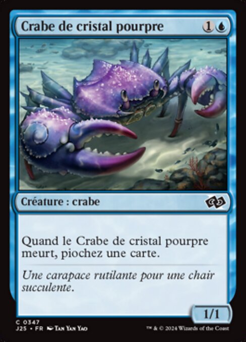 Purple-Crystal Crab
