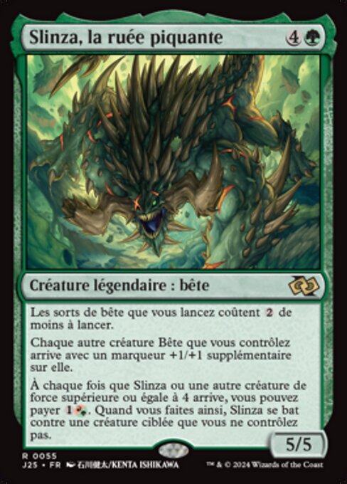 Slinza, the Spiked Stampede