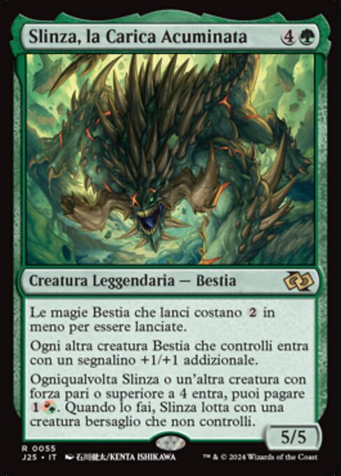 Slinza, the Spiked Stampede