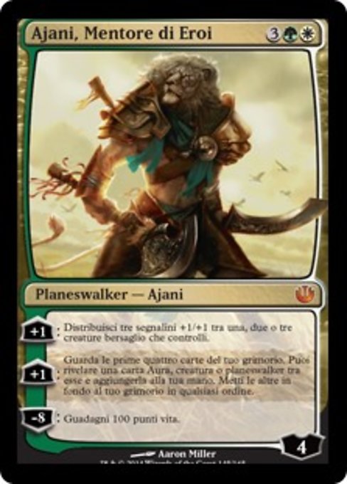 Ajani, Mentor of Heroes