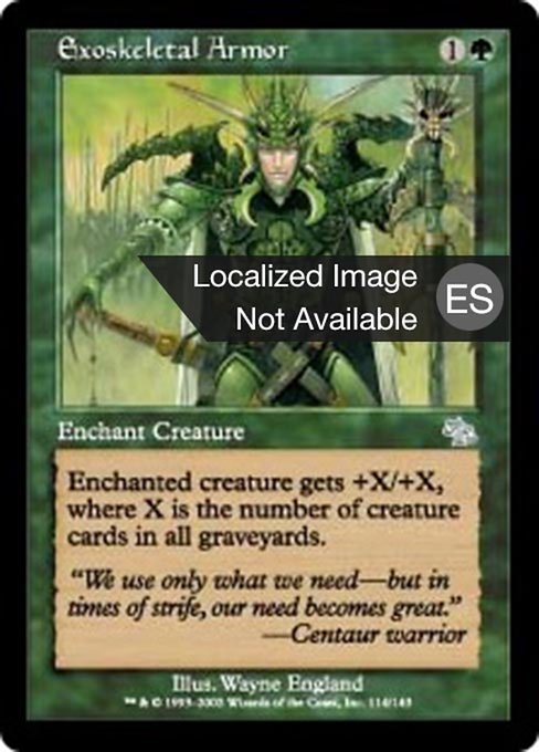 Armadura de exoesqueleto