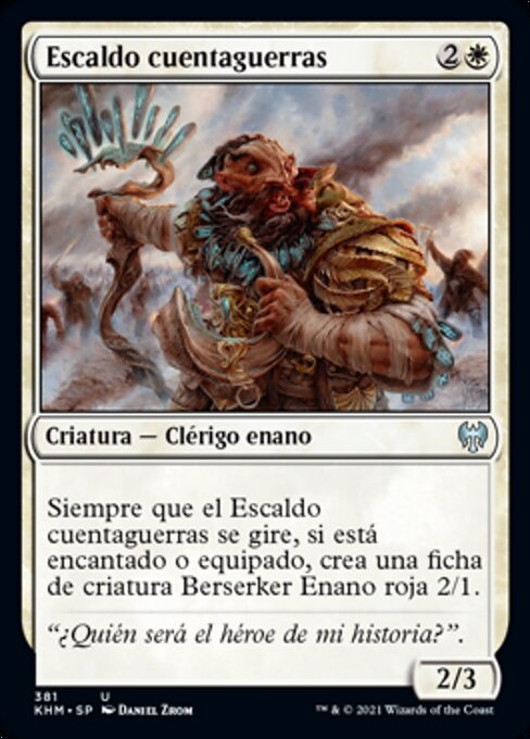 Escaldo cuentaguerras