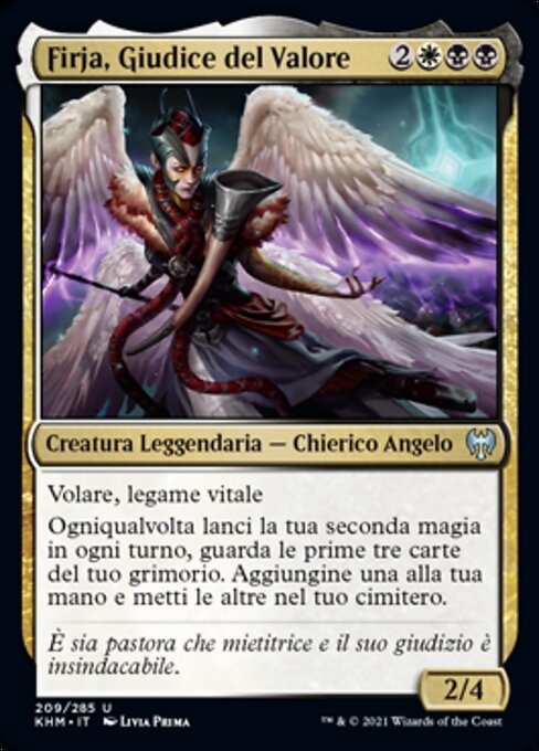 Firja, Judge of Valor