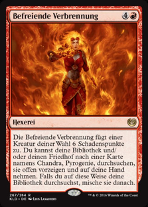 Befreiende Verbrennung