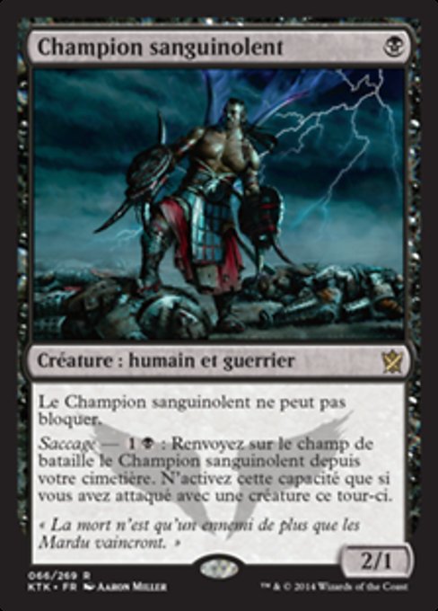 Bloodsoaked Champion