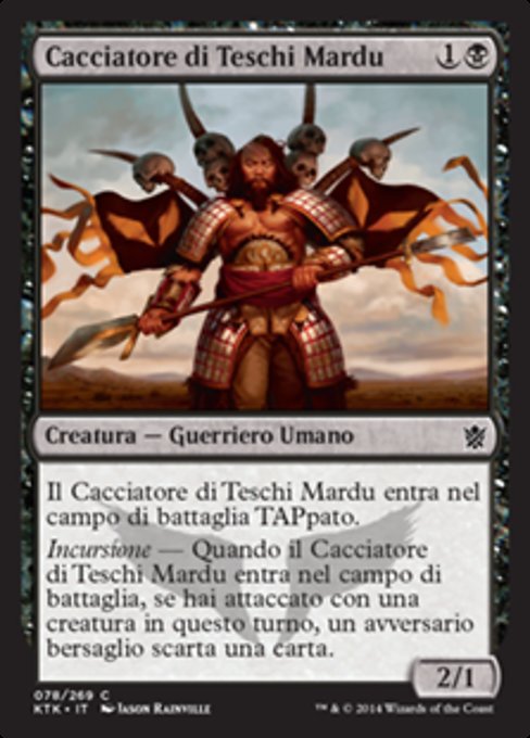 Cacciatore di Teschi Mardu