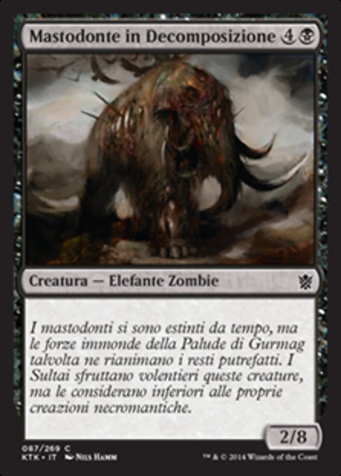 Mastodonte in Decomposizione