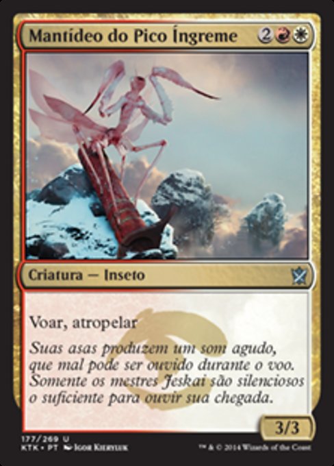 Mantídeo do Pico Íngreme