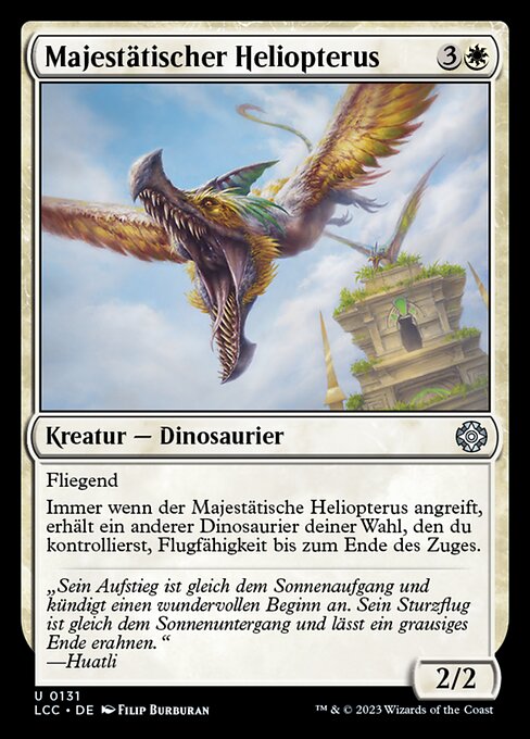 Majestic Heliopterus