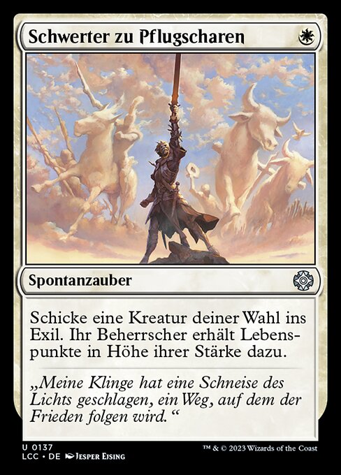 Swords to Plowshares