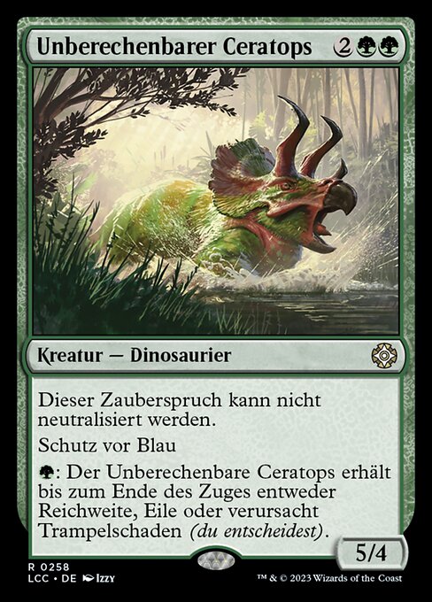 Shifting Ceratops