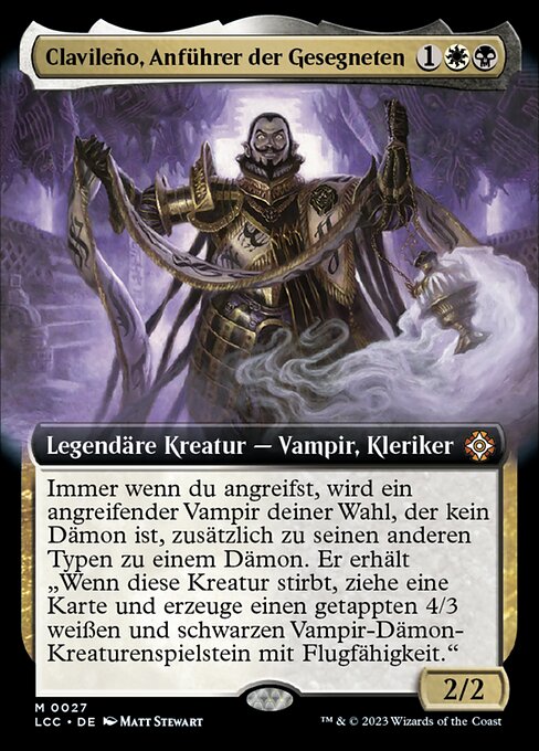 Clavileño, Anführer der Gesegneten