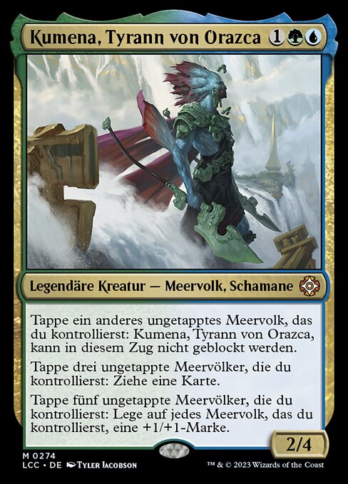 Kumena, Tyrant of Orazca