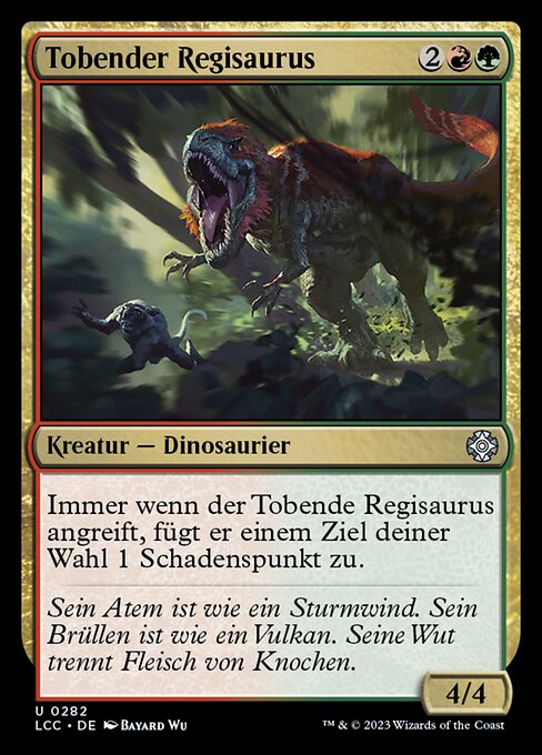 Raging Regisaur