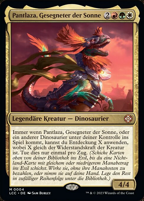 Pantlaza, Sun-Favored