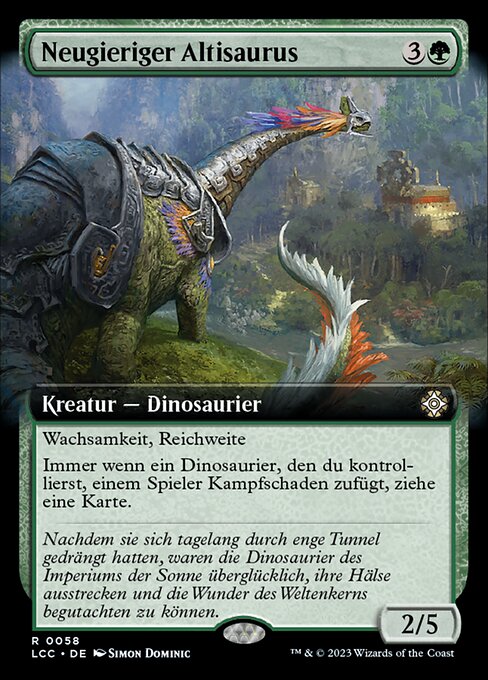 Curious Altisaur