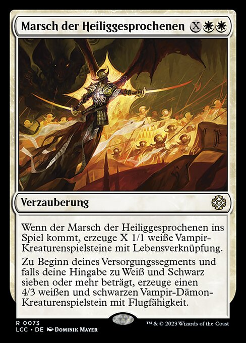 Marsch der Heiliggesprochenen