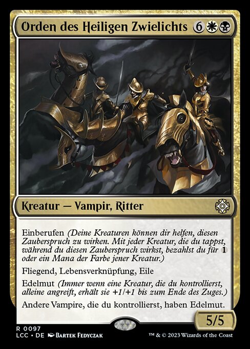 Order of Sacred Dusk