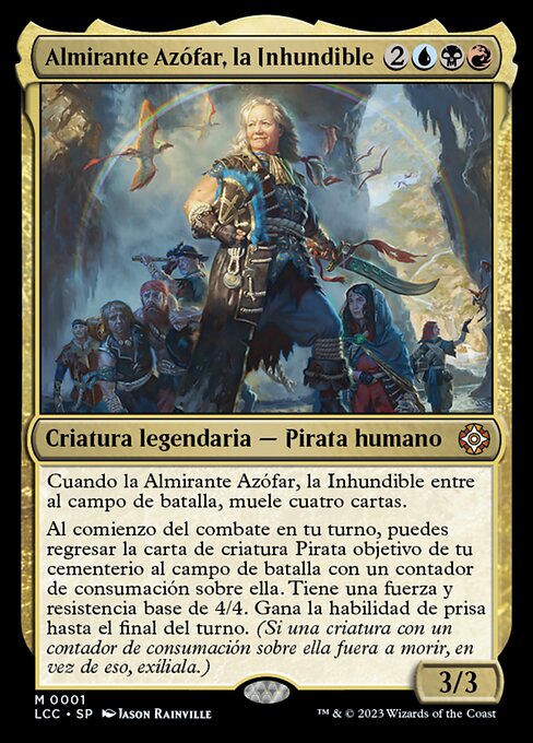 Almirante Azófar, la Inhundible